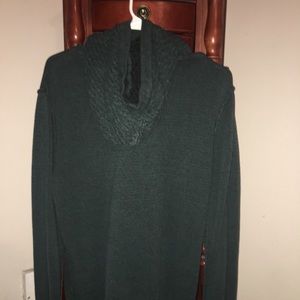 Knitted Green hoodie